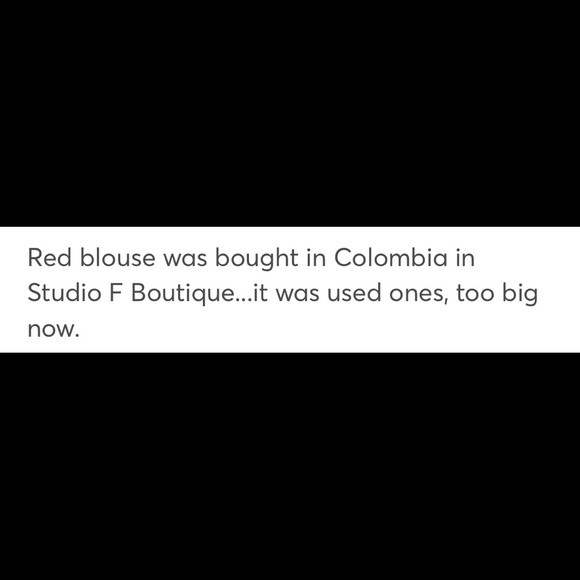 Red Blouse - Picture 7 of 7